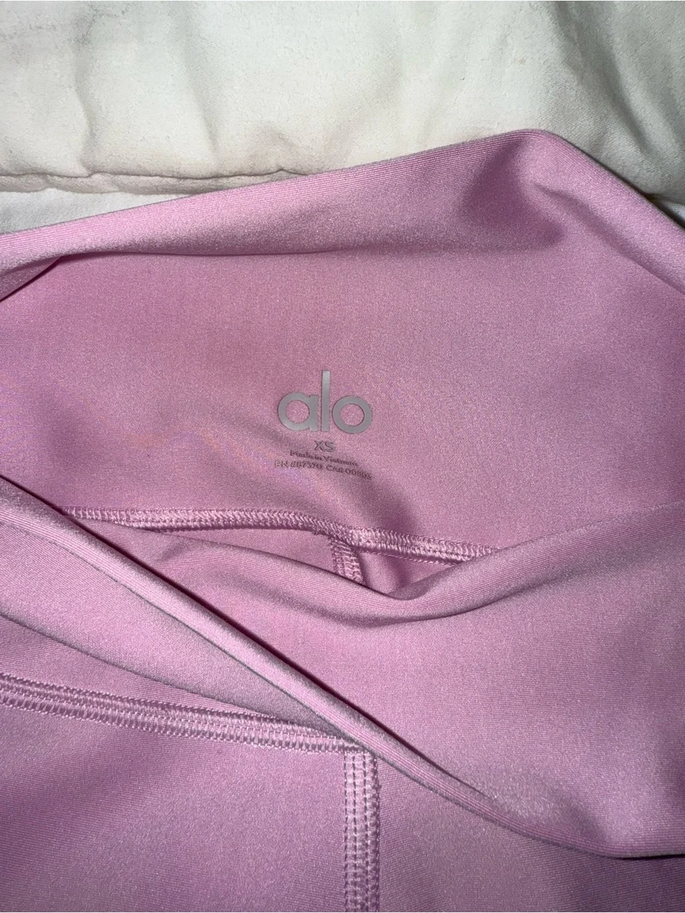 Alo Airlift 7/8 Yoga High-Waisted Leggings Sugarplum Pink